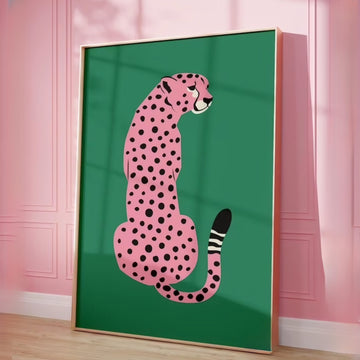 Poster Pink Tiger