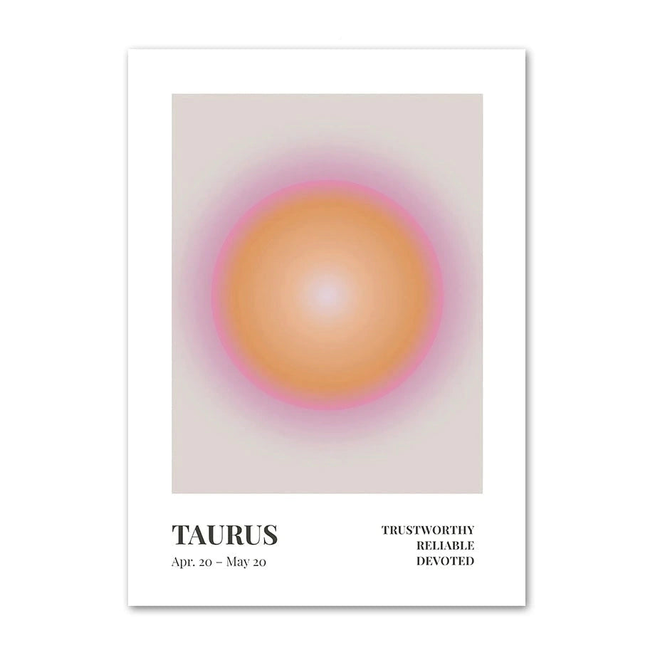 Posters Zodiaco lights