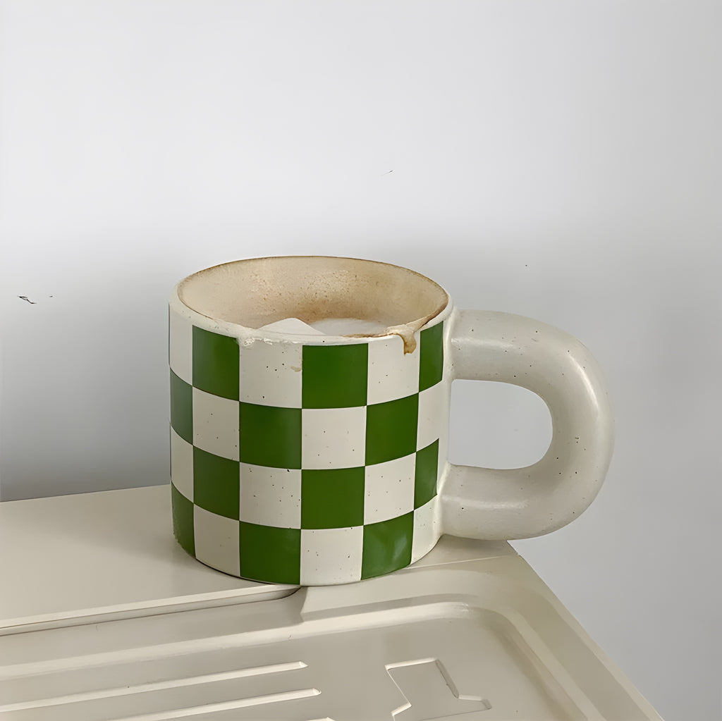 Caneca Green Xadrez